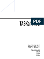 Taskalfa 300I: Parts List