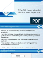 TYZM612 Servis Uygulamalari
