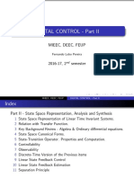 Digital Control - Part Ii: Mieec, Deec, Feup