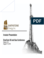 Investor Presentation Enercom Oil and Gas Investor Presentation Enercom Oil and