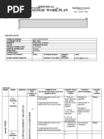 Pedagogic Work Plan