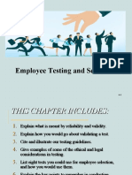 Employee Testing and Selection