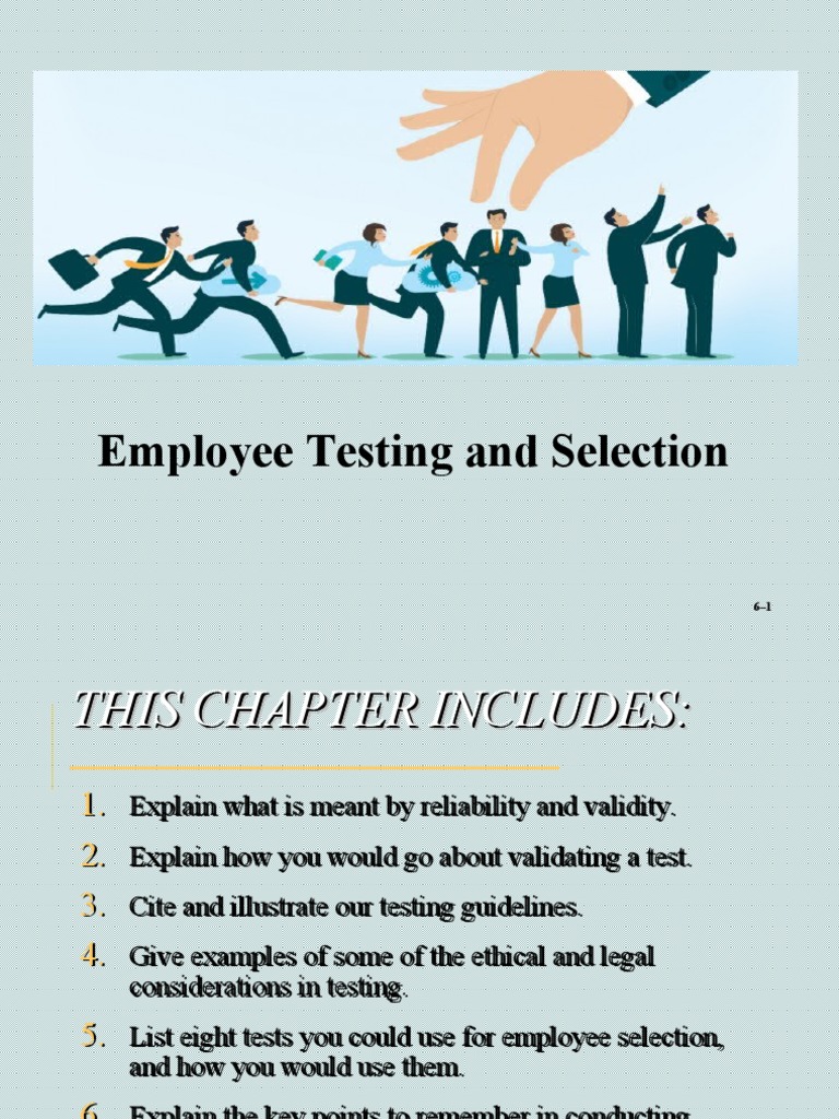 Employee Testing and Selection | PDF | Polygraph | Graphology