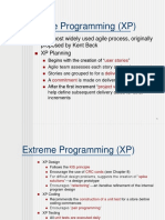 Extreme Programming (XP) : The Most Widely Used Agile Process, Originally Proposed by Kent Beck XP Planning