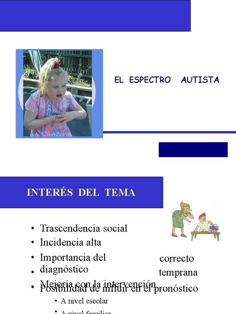 Autismo | PDF | Espectro autista | Desorden hiperactivo y deficit de ...