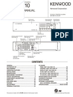 Service Manual: © 2009-12 Printed in Ja Pan B51-8901-00 (N) 527