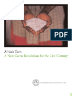 Africa's Turn: A New Green Revolution For The 21st Century