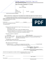 Salehi Search Warrant