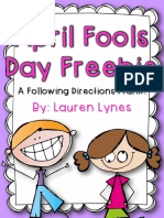 April Fools Day Freebie: By: Lauren Lynes