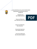 Plan de Trabajo Ministerio Infantil