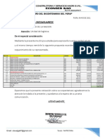 Cotizacion de Estructucturas Banco de La Nacion