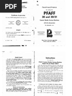 Download Pfaff Model 30  31 Owners Manual by James D Waits SN50961374 doc pdf