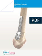 Distal Femoral Osteotomy System: Surgical Technique