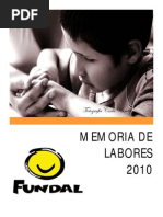 Memoria de Labores 2010 (BR)