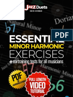 Essential Minor Harmonic Exercises