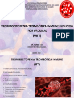 Trombocitopenia Trombotica Inmune