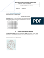 Guía informativa taller ampliación dibujos con cuadrícula grado 7