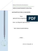 EDO primer orden aplicación integrales