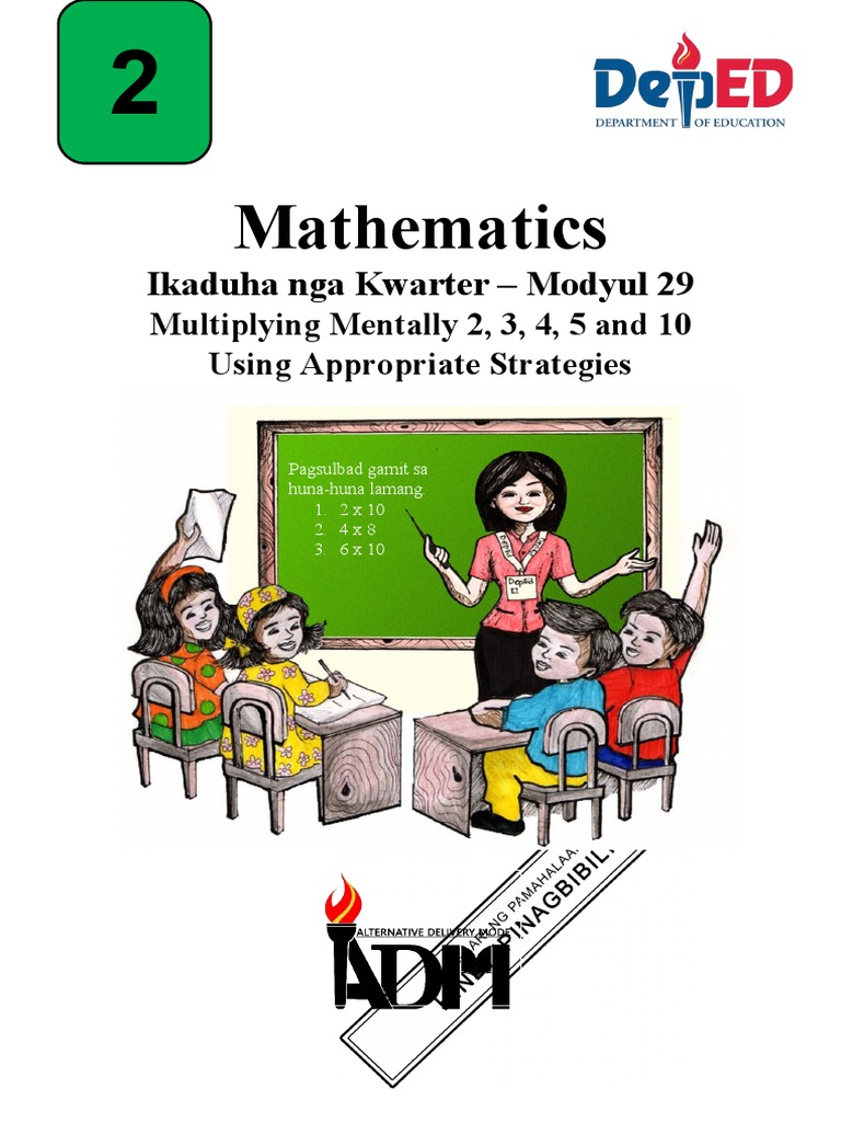 MATH2 Q2 WK8b MODULE 29 | PDF