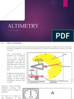 Altimetry: Jaa Atpl Unit 6