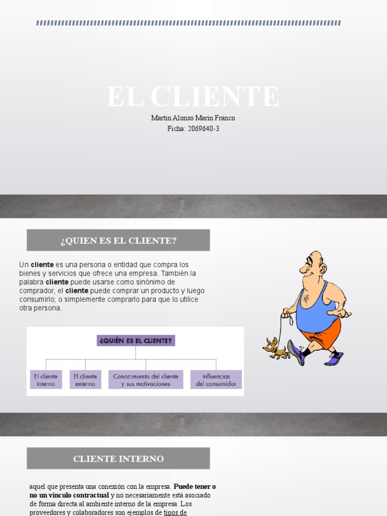Tipos de Clientes y su Motivación | PDF | Empresas | Cliente