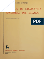 147 Alarcos Llorach, Emilio - Estudios de gramática funcional del español