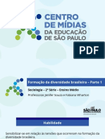 CMSP-Formação Da Diversidade Brasileira - Parte 1