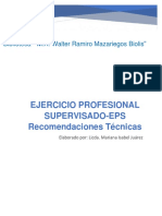 Índice - Ejercicio Profesional Supervisado 2019