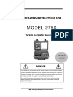 Analizador de Hodrogeno Portatil Man - 2750