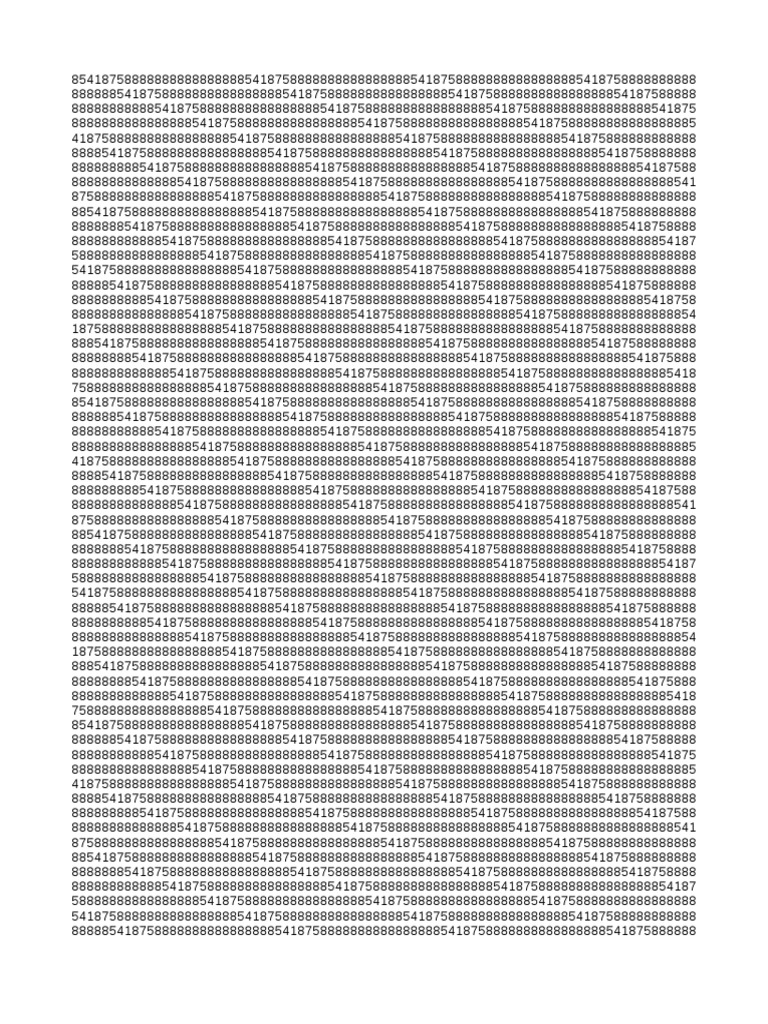 Numeric Data Sequence Analysis | PDF