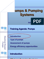 Pumps and Pumping System