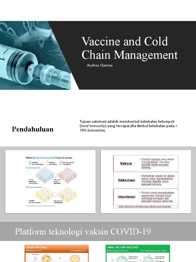 Vaccine and Cold Chain Management | Download Free PDF | Viral Vector ...