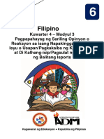 Filipino 6 Q4 Module 3-V4