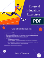 Physical Education Exercises by Slidesgo