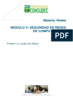 Redes Módulo 5 - Seguridad en Redes - 2017