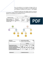 Ejercicio No. 13: Elemento: C Tamaño Del Lote: (FOQ) 220