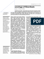 Immunology of Giardiasis