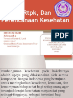 RPJMK, RTPK, Dan Perencanaan Kesehatan