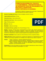 Curso Implementacion Norma ISO 17020 2012 Online Inspeccion