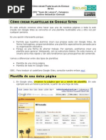 J Como Crear Plantillas en Google Sites