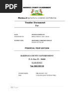 Tender Documentation Template Guide | PDF | Procurement | Business