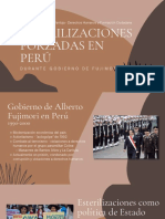 Esterilizaciones Forzadas en Perú