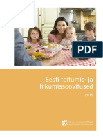 Eesti Toitumis - Ja Liikumissoovitused