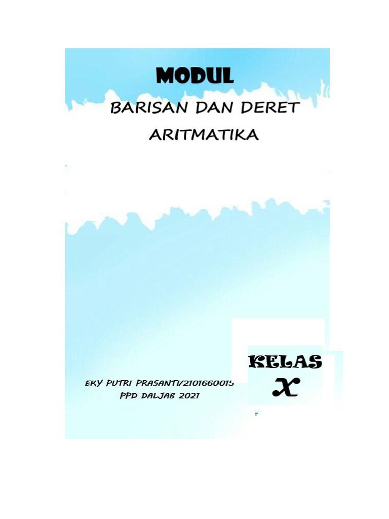 Belajar Barisan dan Deret Aritmatika | PDF