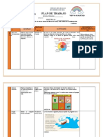 Plan de Trabajo: ESCUELA PRIMARIA: - MAESTRO (A)