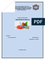 4to Trabajo Auditoria III INDICADORES DE GESTION