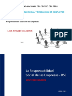 RSE de Las Empresas-Stakeholders