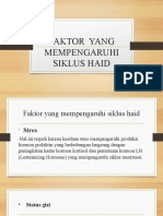 Faktor Yang Mempengaruhi Siklus Haid - SGD