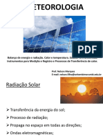 Aula - 03 e 4 - Balanço Energia - Calor e Temperatura