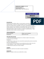 TDS of HD-812 Special Additives For Thrips